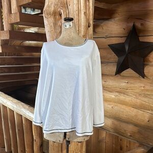 Elegant White Women's Top
